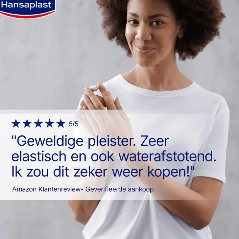 Hansaplast Elastic Waterproof Pleisters 20 Pleisters