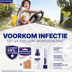Hansaplast Elastic Waterproof Pleisters 20 Pleisters