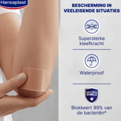 Hansaplast Extra Strong Waterproof Pleisters 80cm x 6cm