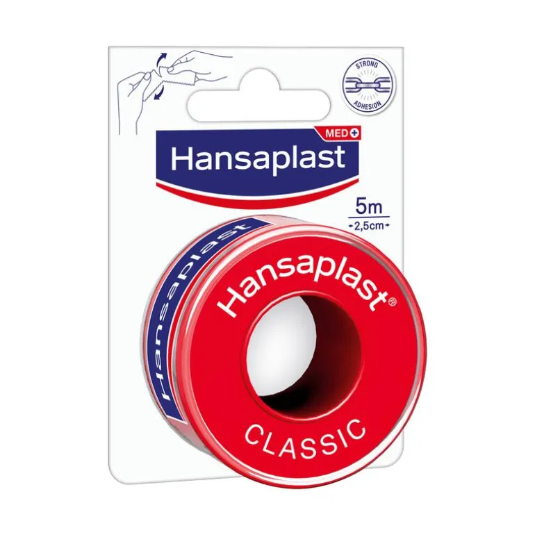 Hansaplast Hechtpleister Classic 5 M x 2.5 CM