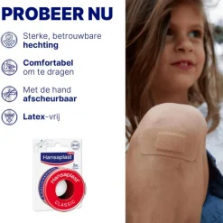 Hansaplast Hechtpleister Classic 5 M x 2.5 CM