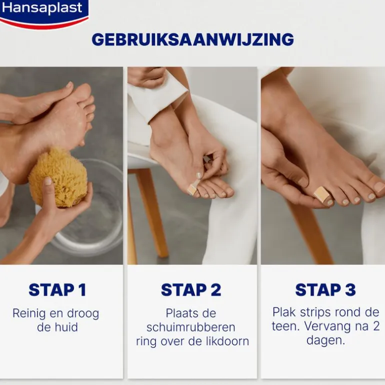 Hansaplast Likdoornpleisters 8 Pleisters