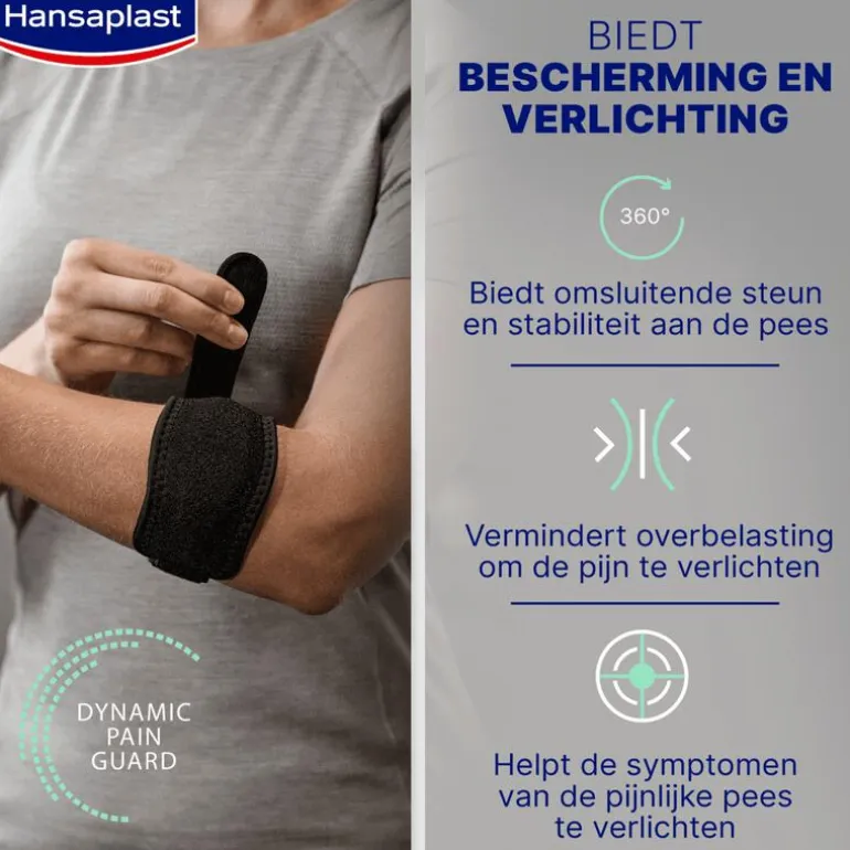 Hansaplast Protective Tenniselleboogbandage Verstelbaar