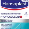 Hansaplast Second Skin Protection Waterproof en Transparante XL Eilandpleisters 3 stuks