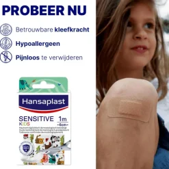 Hansaplast Sensitive Kids 1M X 6CM