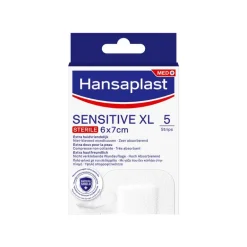 Hansaplast Sensitive XL Eilandpleister 5 stuks