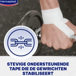 Hansaplast Sport Stevige Sporttape Breed 3,75 CM x 10 M