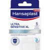 Hansaplast Ultra Sensitive XL Eilandpleister 5 stuks