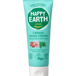 Happy Earth 100% Natural Caring Hand Cream 75ml