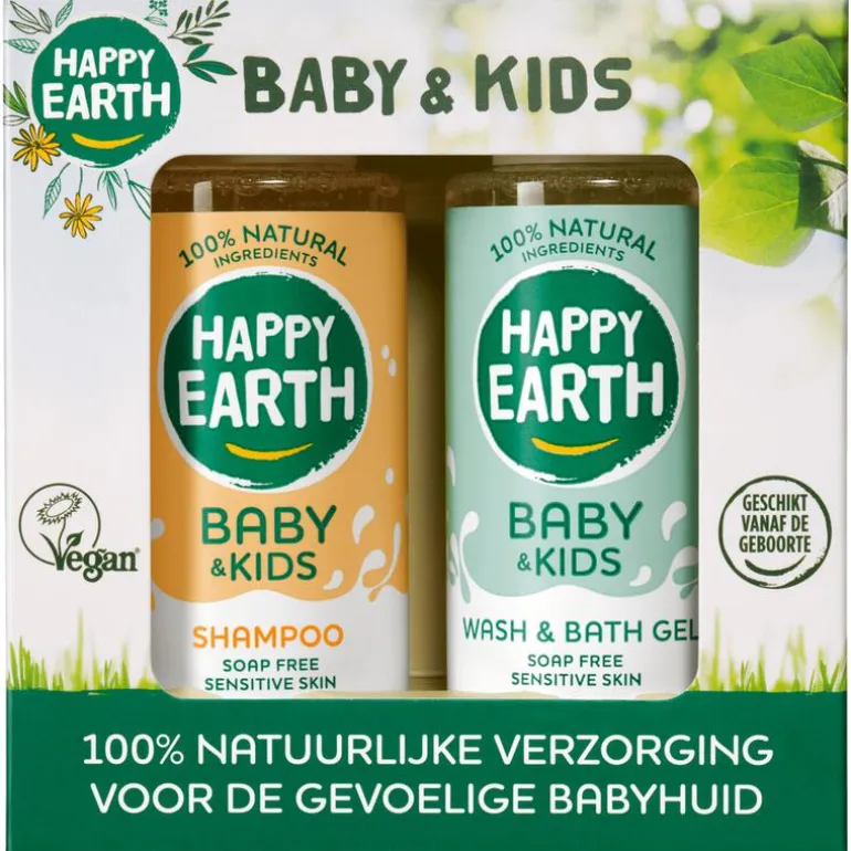 Happy Earth Baby & Kids Starter Pack 2x100ML