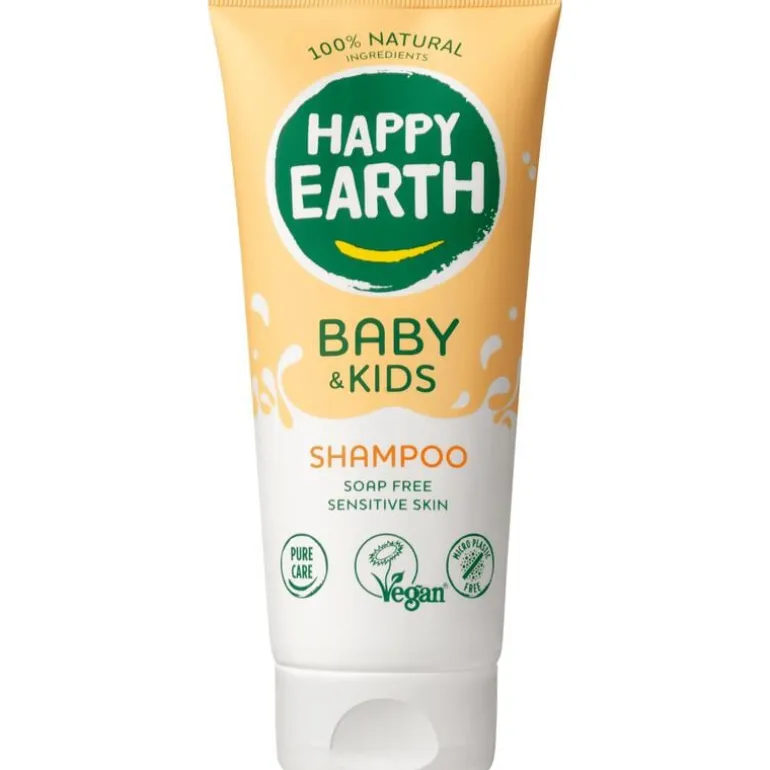 Happy Earth Zeepvrije Shampoo Baby & Kids 200 ml