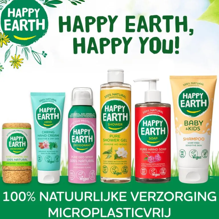Happy Earth Zeepvrije Shampoo Baby & Kids 200 ml