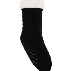 Huissokken zwart one size - 1 paar