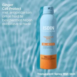 ISDIN Fotoprotection Transparant Spray Wet Skin SPF30 - 250ML