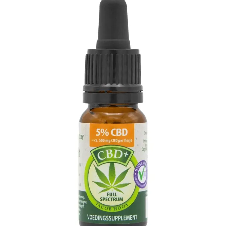 Jacob Hooy CBD Voedingssuplement Olie 10 ML