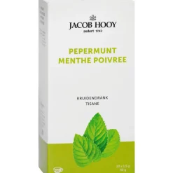 Jacob Hooy Pepermunt Thee Zakjes 20 stuks