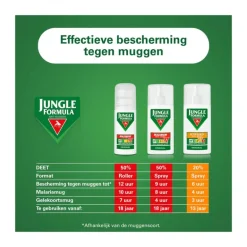 Jungle Formula Anti Muggenspray Maximum 50% DEET 75 ML