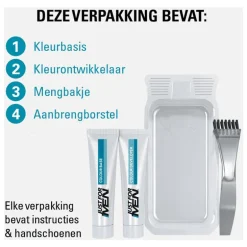 Just For Men Snor & Baard Donkerbruin M45