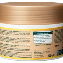 Kneipp Beauty Secret Sugar & Oil Body Scrub 220 gr