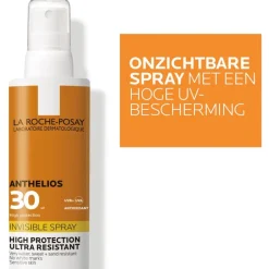 La Roche-Posay Anthelios Onzichtbare Zonnebrandspray SPF30 200 ML