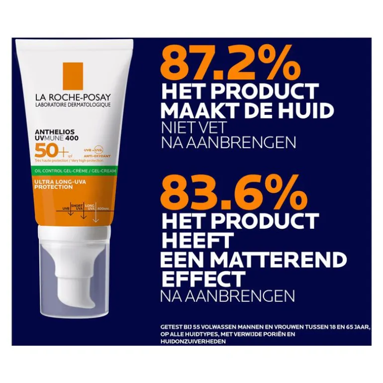 La Roche-Posay Anthelios UVMune 400 Oil control gel-crème SPF50+ 50ML