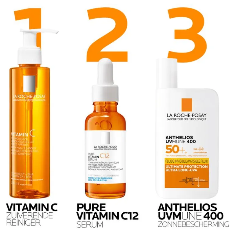 La Roche-Posay Vitamine C Zuiverende Schuimende Gel 200 ML