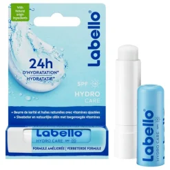 Labello Hydro Care Lippenbalsem 24u Hydratatie SPF15 1 Stuk