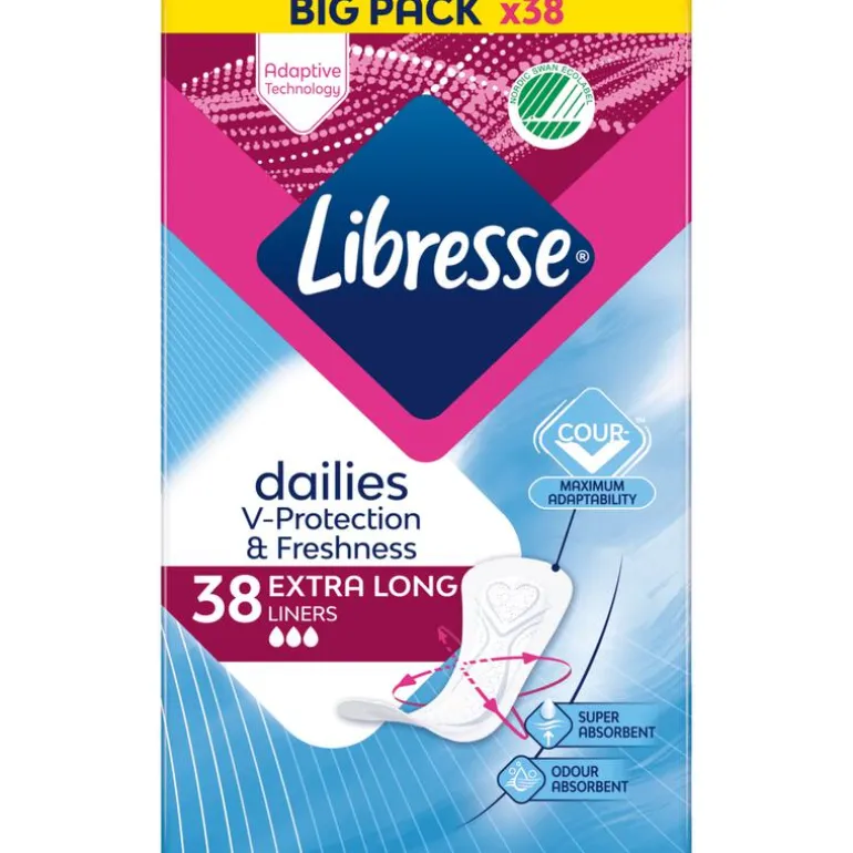 Libresse inleg Xlong bigpack 38