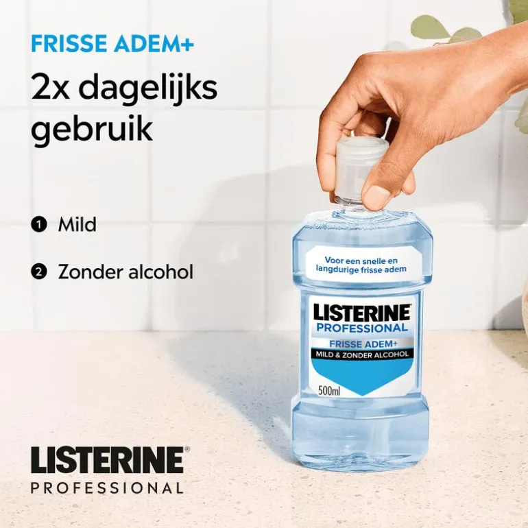 Listerine professional fresh breath+500ml