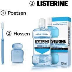 Listerine professional fresh breath+500ml
