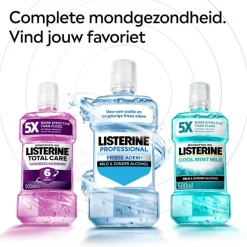 Listerine professional fresh breath+500ml