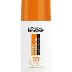 L'Oréal Men Expert Hydra Energetic Daily UV Fluid PSF50+ met Vitamine C 50ML