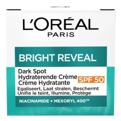 L'Oréal Paris Bright Reveal Dark Spot Dagcrème SPF50 met Niacinamide 50 ML