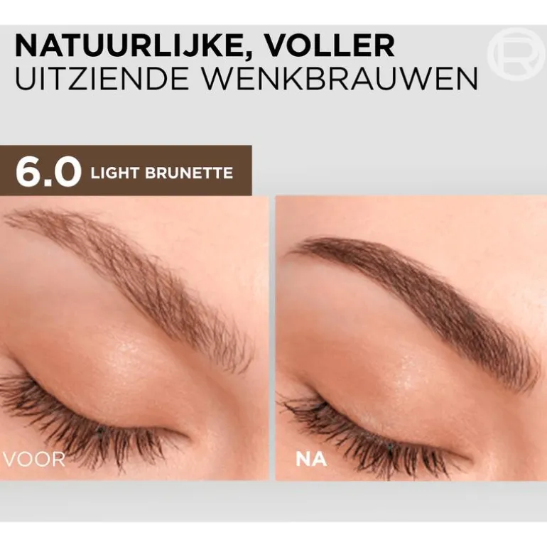 L'Oréal Paris Brow Color wenkbrauwverf 6.0 Light Brunette 30ML