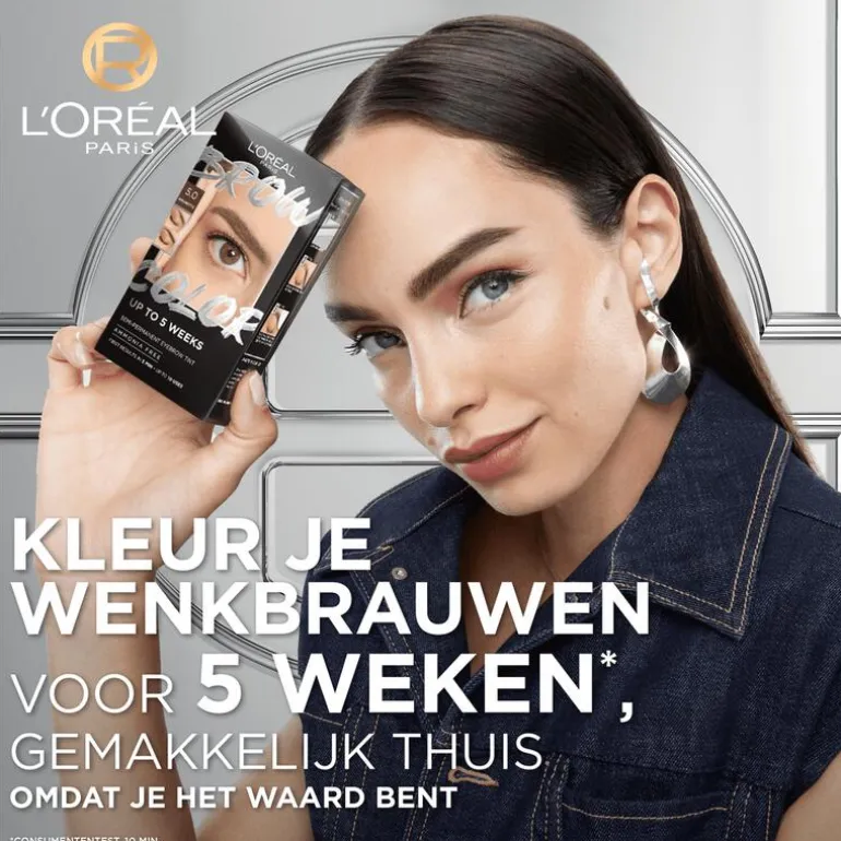 L'Oréal Paris Brow Color wenkbrauwverf 5.0 Brunette 30ML