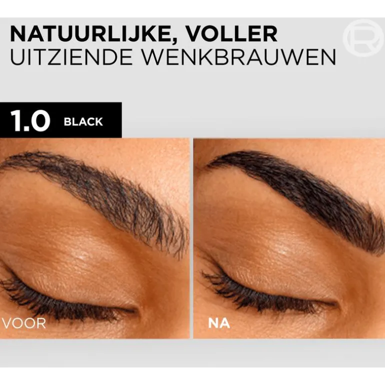 L'Oréal Paris Brow Color wenkbrauwverf 1.0 Black 30ML