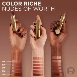 L'Oréal Paris Color Riche Satin 540 Unstoppable Nudes of Worth Lippenstift 4,5 GR