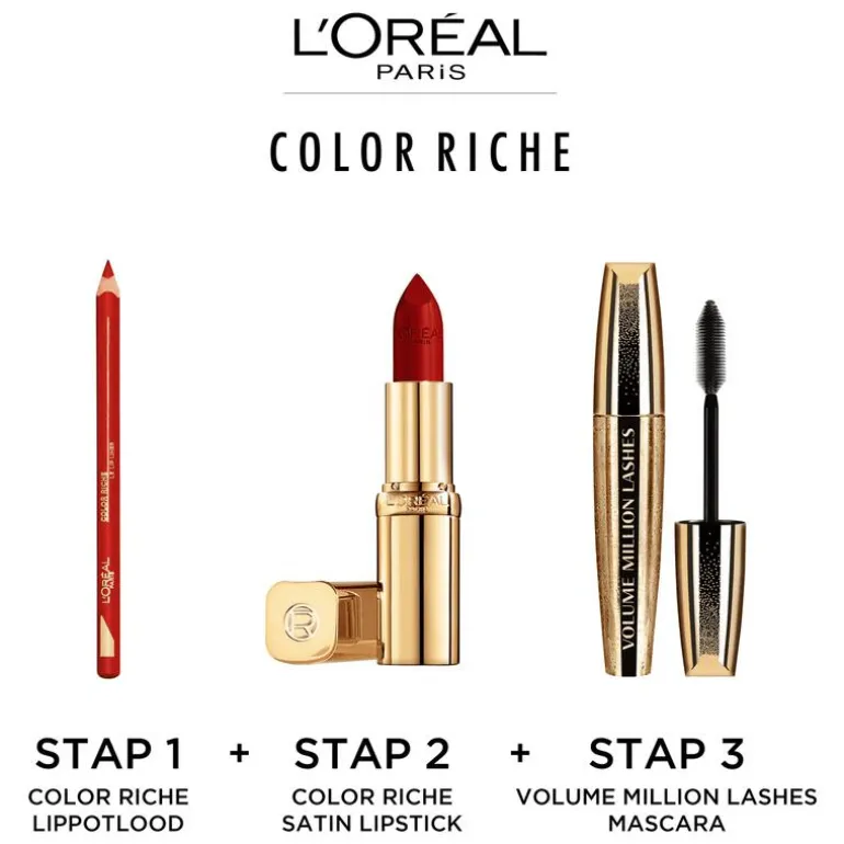 L'Oréal Paris Color Riche Satin 112 Paris Paris Lippenstift 4,5 GR