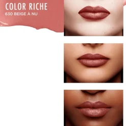 L'Oréal Paris Color Riche Satin Lipstick 630 Beige a Nude 4,5 GR