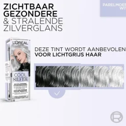 L'Oréal Paris Cool Silver Revitaliserende Zilververzorging Parelmoer Wit