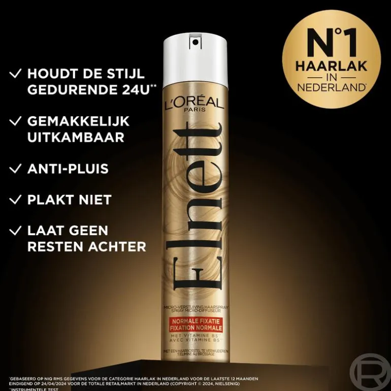 L'Oréal Paris Elnett Satin Haarspray 200 ML