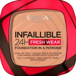 L'Oréal Paris Infaillible 24H Fresh Wear Foundation in a Powder 220 Sand