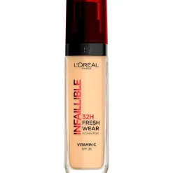 L'Oréal Paris Infaillible 32HR Fresh Wear 120 Vanille Foundation SPF25 30 ML