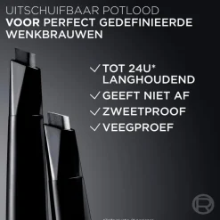 L'Oréal Paris Infaillible 24H Brow Filling Triangular Wenkbrauwpotlood 8.0 Light Cool Blond