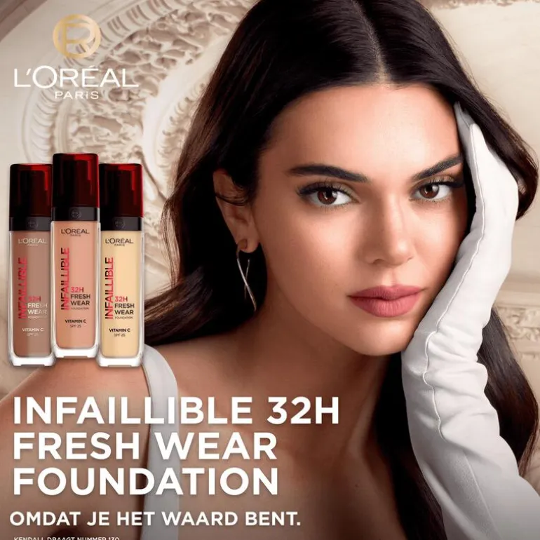 L'Oréal Paris Infaillible 32HR Fresh Wear 260 Golden Sun Foundation met SPF25 30 ML