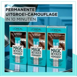 L'Oréal Paris Magic Retouch Permanente Haarverf 4 Middenbruin