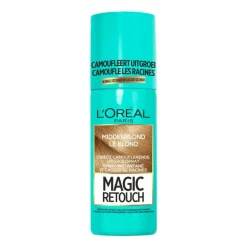 L'Oréal Paris Magic Retouch Camouflerende Uitgroeispray Middenblond 75 ML