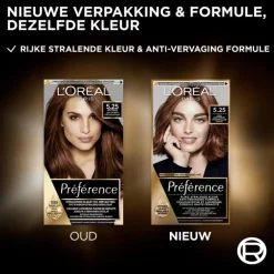 L'Oréal Paris Preference Permanente Haarverf 5.25 Antigua Ijzig