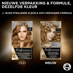 L'Oréal Paris Préférence Permanente Haarverf 7.3 Floride