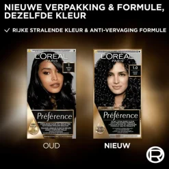 L'Oréal Paris Préférence Permanente Haarverf 1.0 Napoli